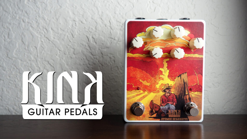 Kink Guitar Pedals Atomic Spaghetti Overdrive Tremolo