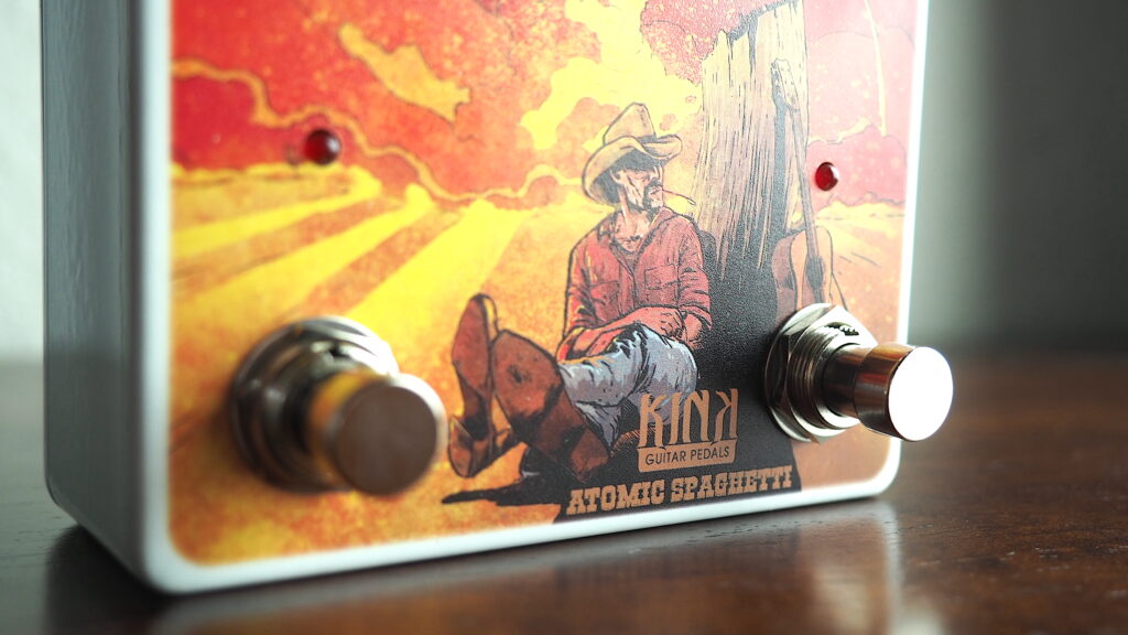 Kink Guitar Pedals Atomic Spaghetti Overdrive Tremolo 2