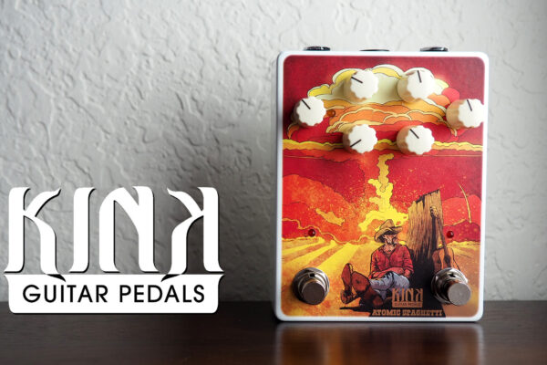 Kink Guitar Pedals Atomic Spaghetti Overdrive Tremolo