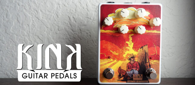 Kink Guitar Pedals Atomic Spaghetti Overdrive Tremolo
