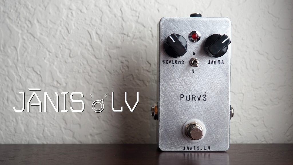 Jānis.lv Effect Pedals Purvs Fuzz