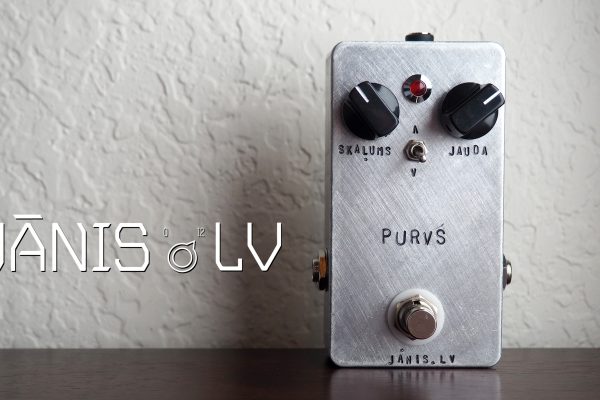 Jānis.lv Effect Pedals Purvs Fuzz