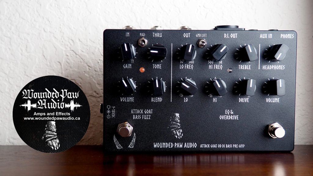 Wounded Paw Audio Attack Goat OD DI Bass Pre-Amp