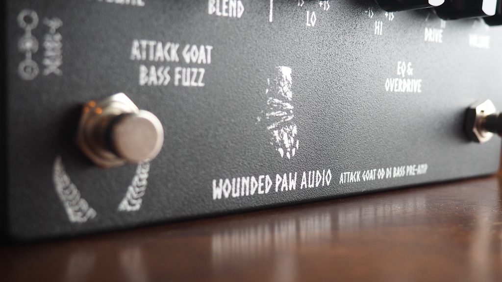 Wounded Paw Audio Attack Goat OD DI Bass Pre-Amp 2