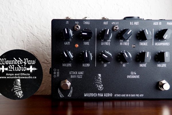 Wounded Paw Audio Attack Goat OD DI Bass Pre-Amp