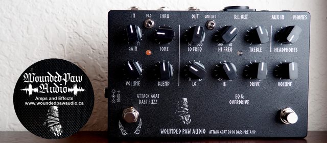 Wounded Paw Audio Attack Goat OD DI Bass Pre-Amp