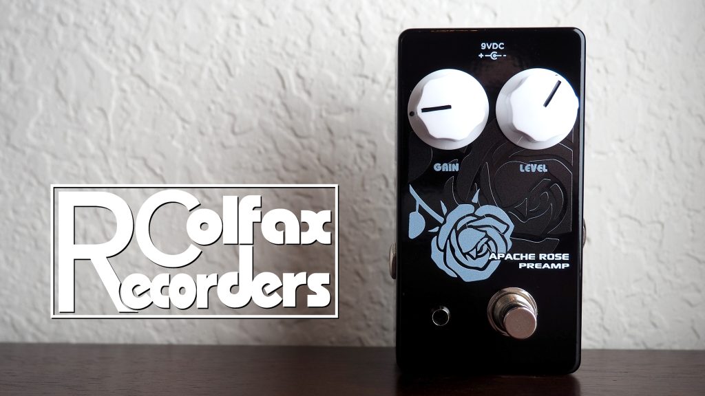 Colfax Recorders Apache Rose Preamp