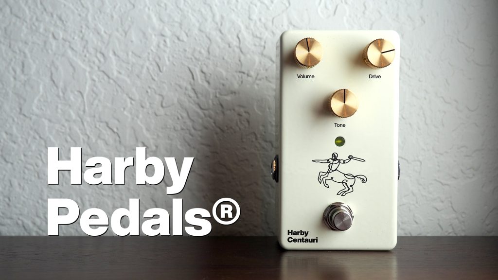 Harby Pedals Centauri Clean Boost : Overdrive