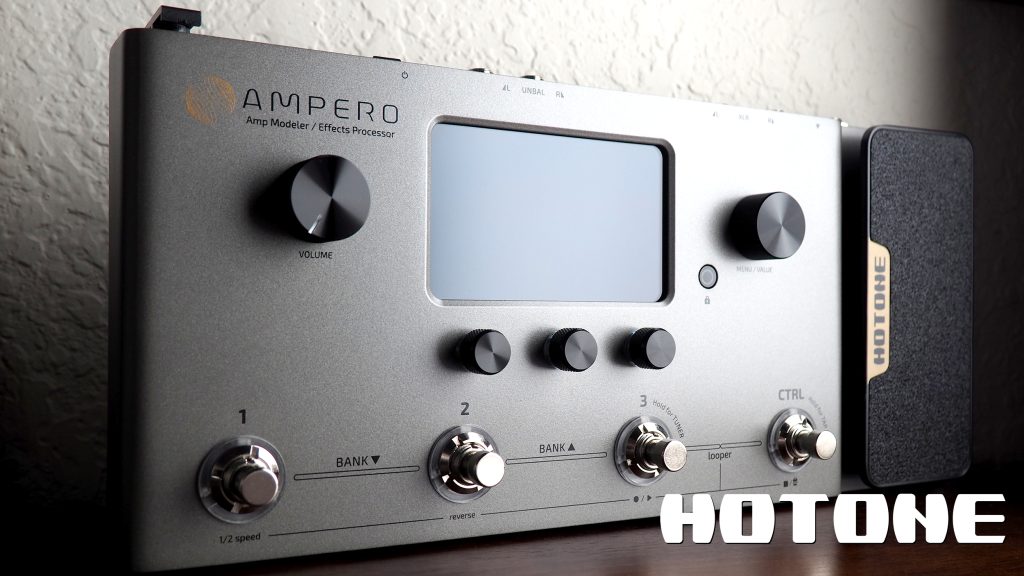 Hotone Audio Ampero Silver Edition Amp Modeler / Effects Processor