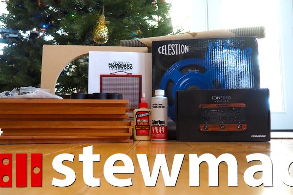 StewMac 1×12 Speaker Cab + Celestion Blue + Fishman ToneDEQ + Ghost Drive