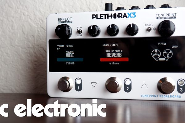 TC Electronic PLETHORA X3 TonePrint Pedalboard