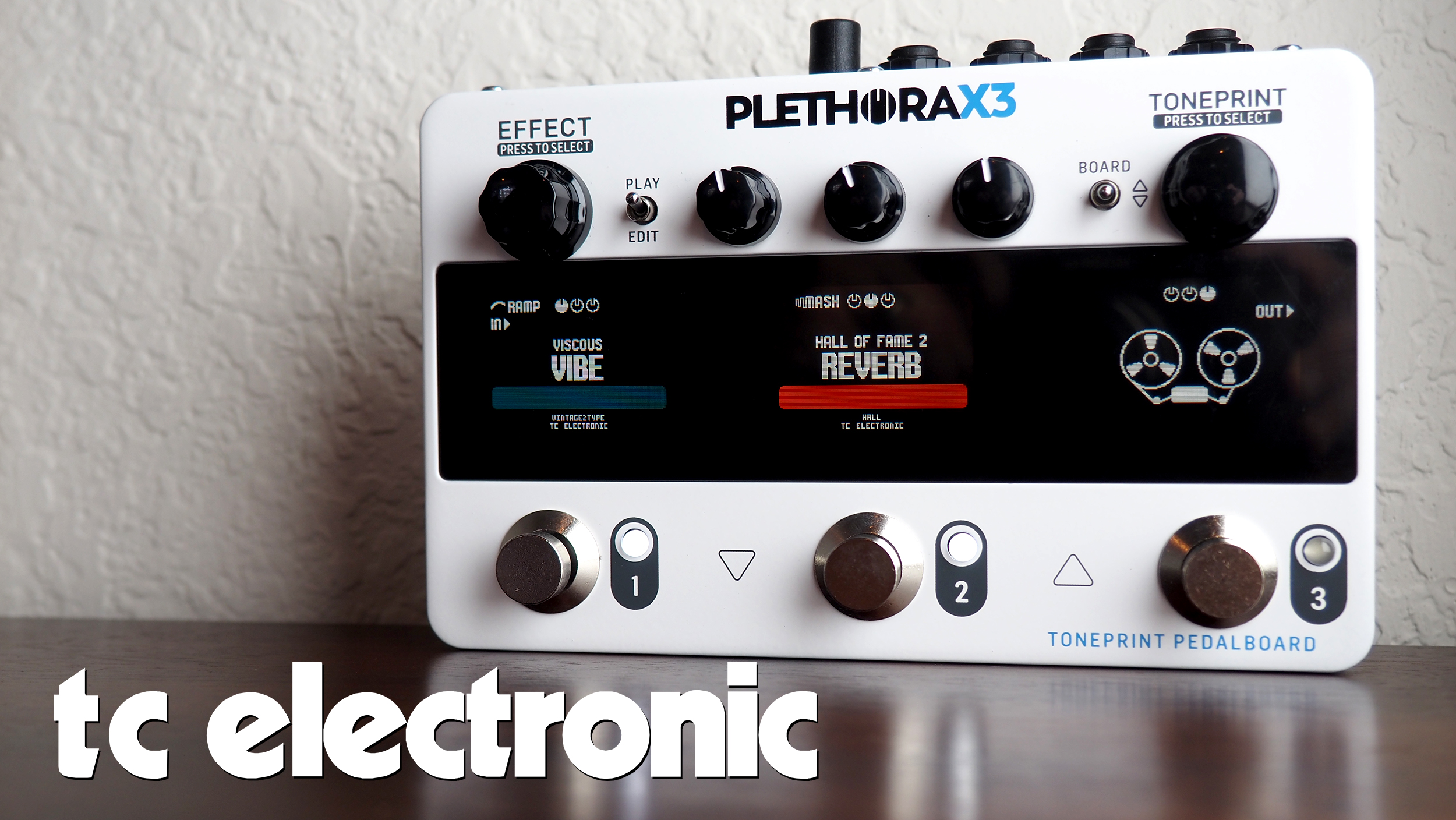 TC Electronic PLETHORA X3 TonePrint Pedalboard - Pedal of