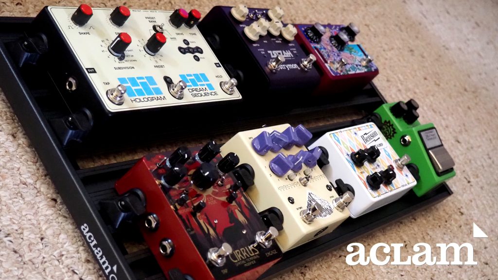 Aclam Smart Track® Pedalboard with Fast Fasteners 2