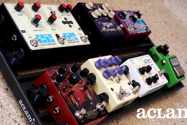 Aclam Smart Track® Pedalboard with Fast Fasteners