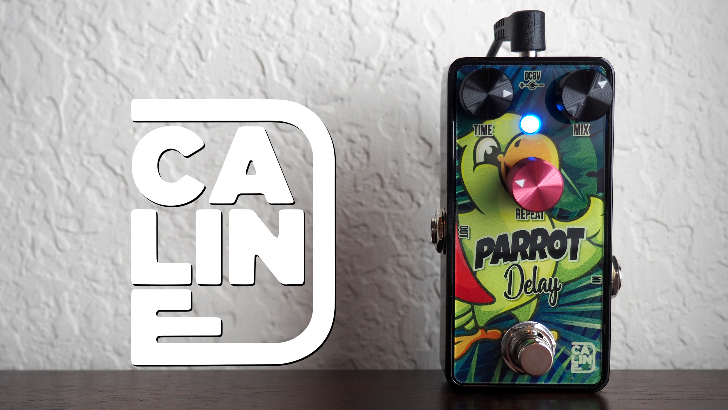 Caline G-010 Parrot Delay / G-008 Barn Owl Reverb - Pedal of the Day