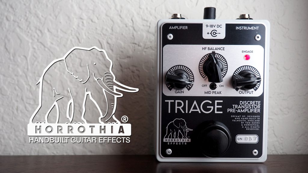 Horrothia FX Triage Discrete Transistor Pre-Amplifier