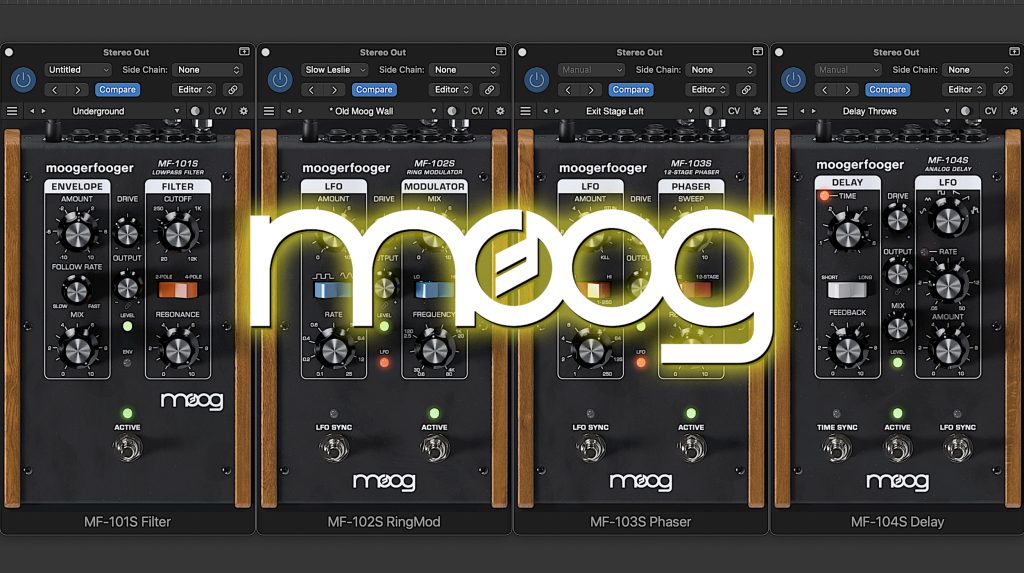 Moog Moogerfooger Effects Plug-ins