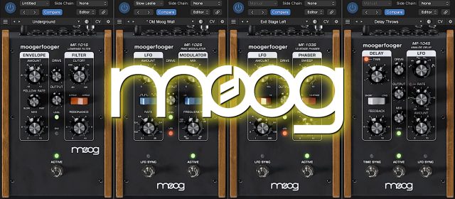 Moog Moogerfooger Effects Plug-ins