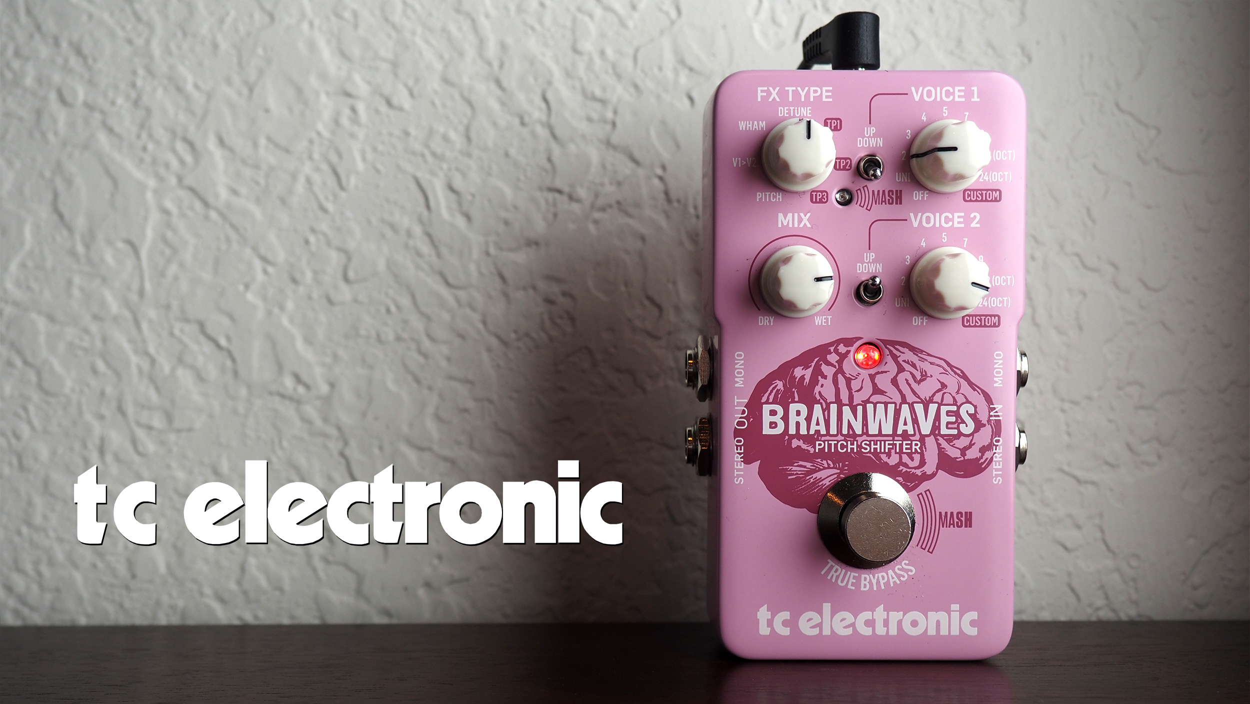 TC Electronic BRAINWAVES PITCH SHIFTER Exceptional Pitch Shifter