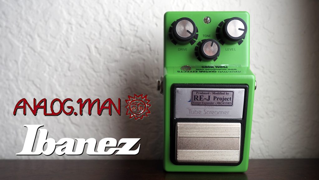aNaLoG.MaN Ibanez TS9 Tube Screamer (SILVER MOD)
