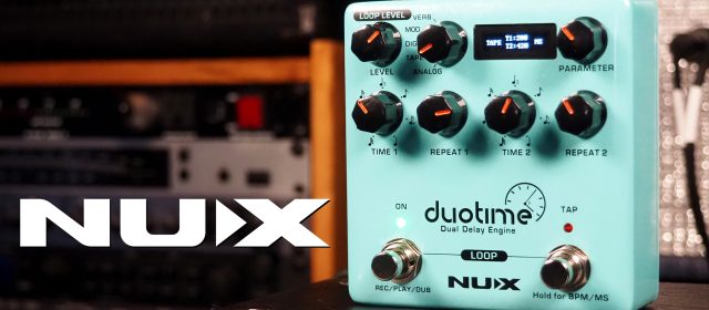NUX Duotime Dual Delay Engine