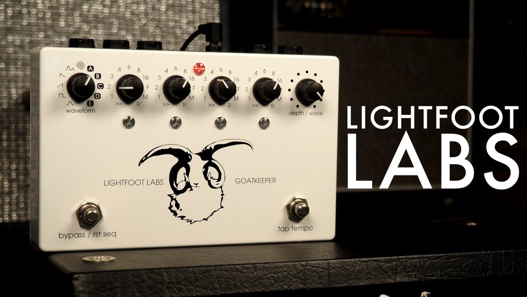 Lightfoot Labs Goatkeeper GK3 Analog Tap Tempo Tremolo Sequencer