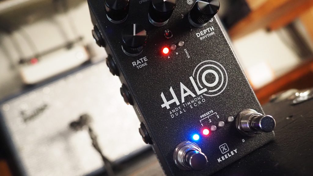 Keeley Electronics HALO Andy TImmons Dual Echo 2