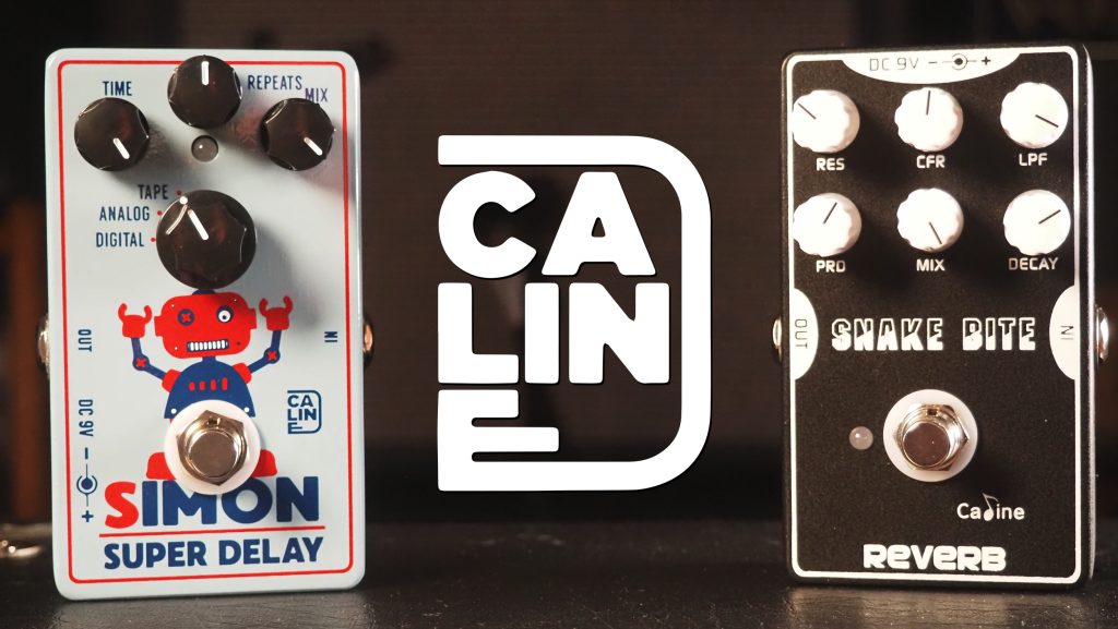 Caline CP-513 Simon Super Delay - CP-26 Snake Bite Reverb