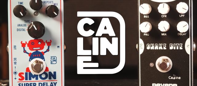 Caline CP-513 Simon Super Delay / CP-26 Snake Bite Cavernous Reverb