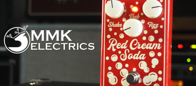 MMK Electrics Red Cream Soda Overdrive Distortion