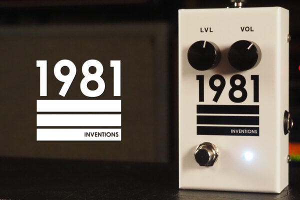 1981 Inventions LVL Full-Range Overdrive Preamp Boost