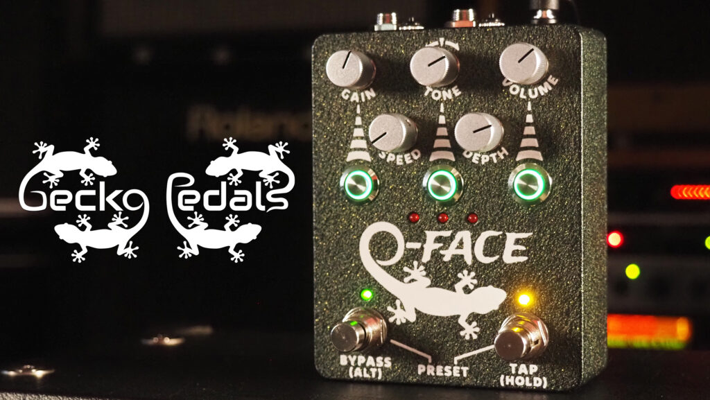 Gecko Pedals O-Face Modulated Overdrive