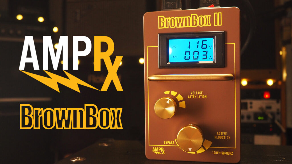 AmpRX Brown Box II Input Voltage Attenuator
