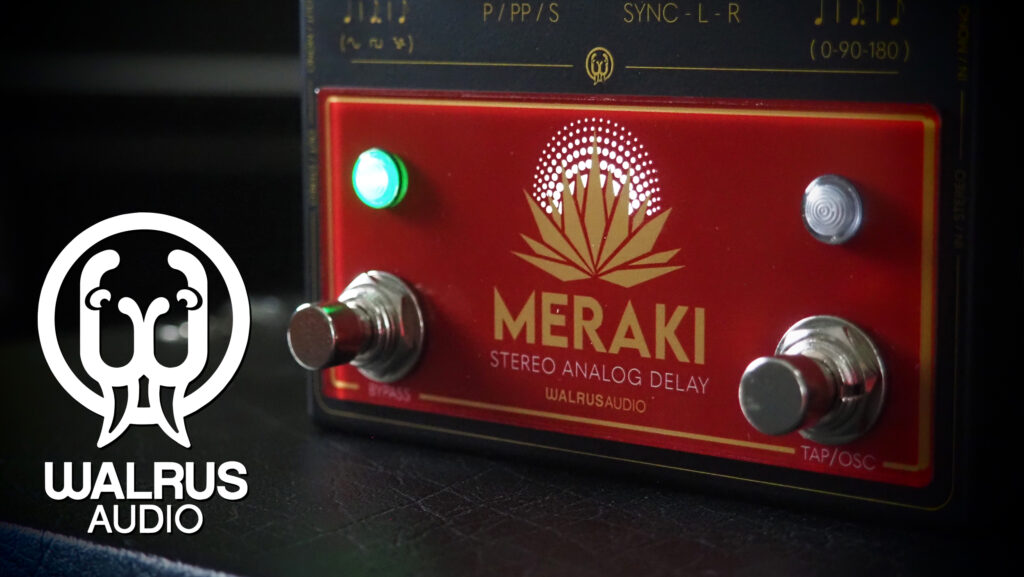 Walrus Audio Meraki Stereo Analog Delay 4