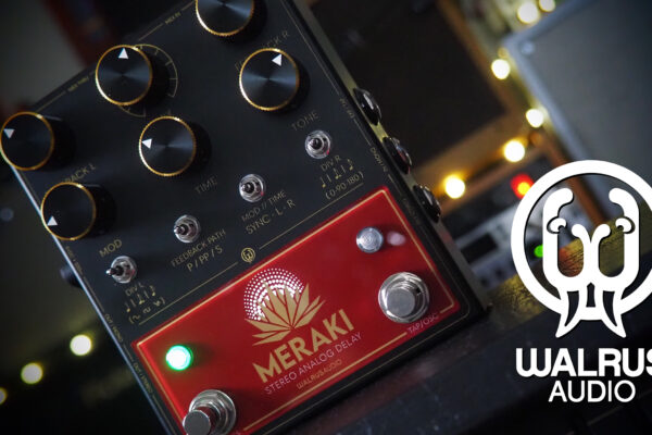 Walrus Audio Meraki Stereo Analog Delay