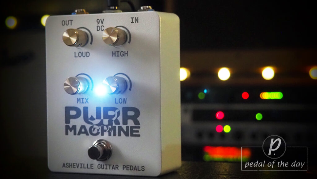 Asheville Guitar Pedals Purr Machine Distortion