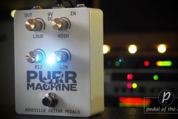 Asheville Guitar Pedals Purr Machine Distortion