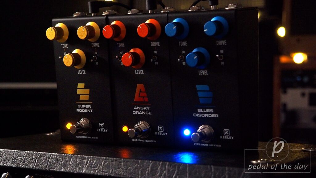 Keeley Electronics Blues Disorder / Super Rodent / Angry Orange