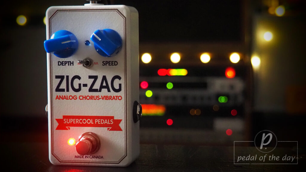 Supercool Pedals Zig-Zag Analog Chorus-Vibrato
