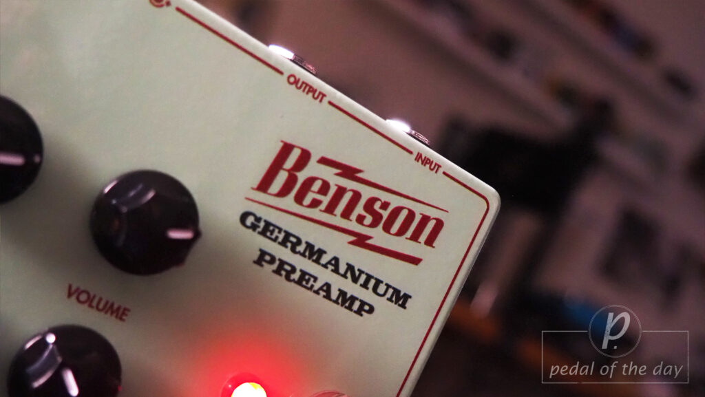 Benson Amps Germanium Preamp 3