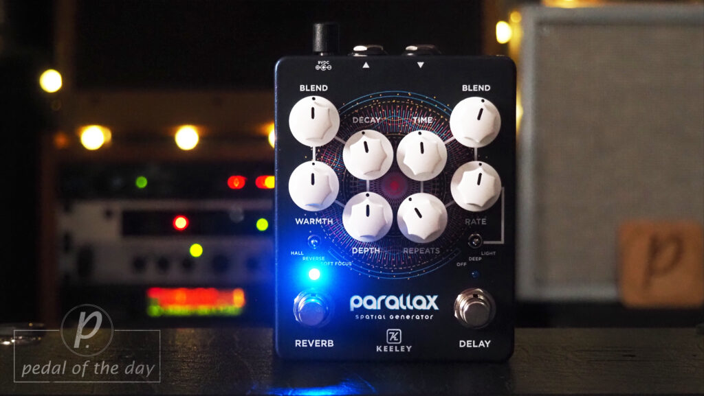 Keeley Electronics Parallax Spatial Generator Delay Reverb