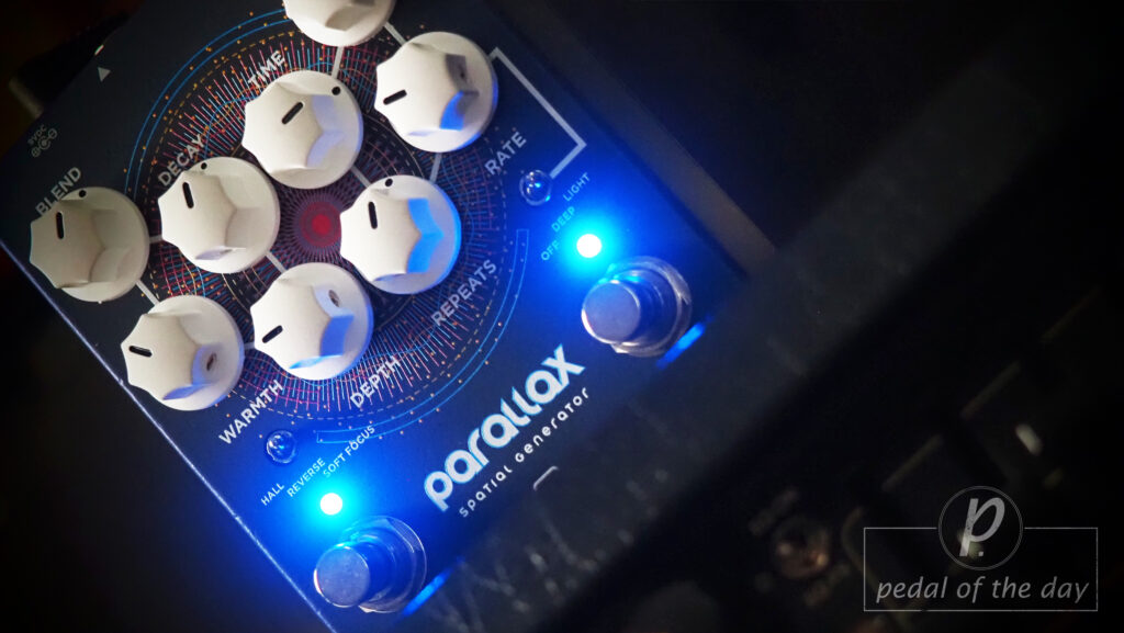 Keeley Electronics Parallax Spatial Generator Delay Reverb 4