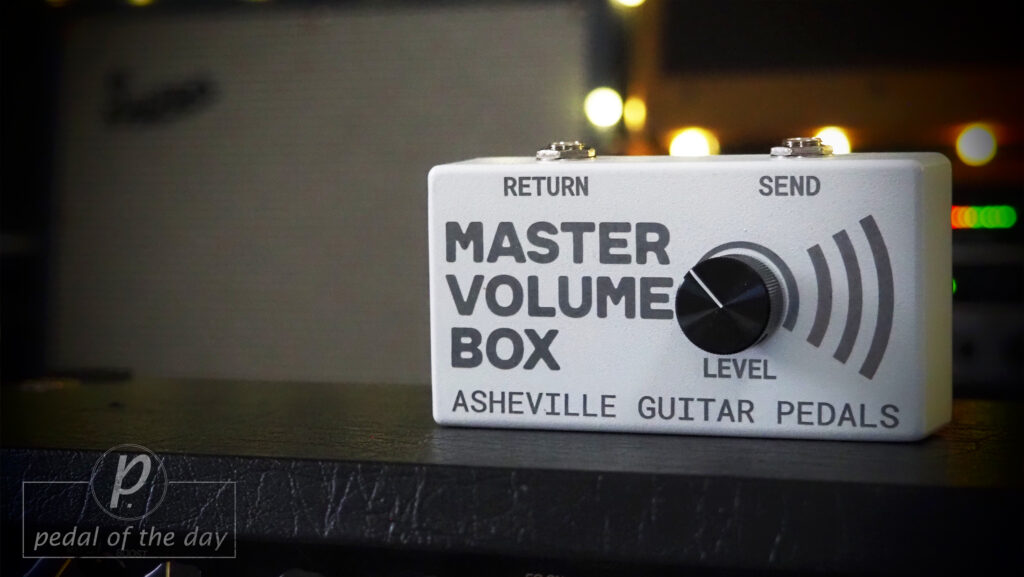 Asheville Guitar Pedals Master Volume Box Passive Attenuator