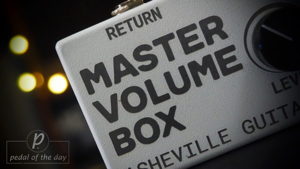 Asheville Guitar Pedals Master Volume Box Passive Attenuator 2
