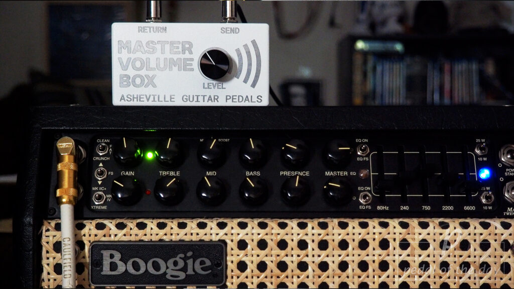 Asheville Guitar Pedals Master Volume Box Passive Attenuator 3