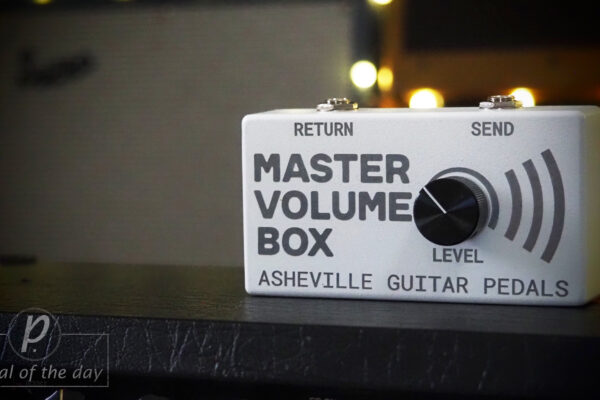 Asheville Guitar Pedals Master Volume Box Attenuator