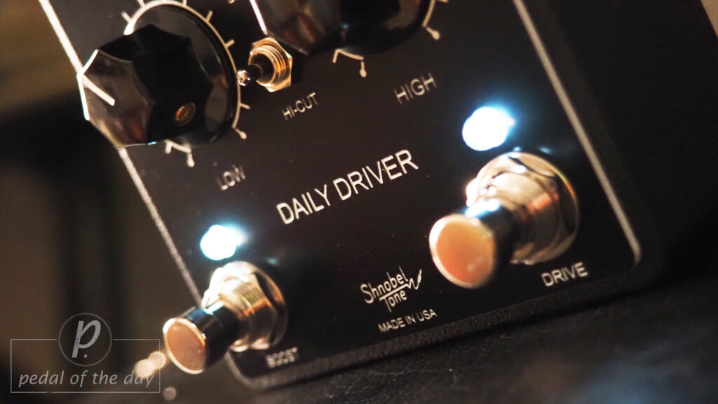 Shnobel Tone Daily Driver Boost Overdrive 4