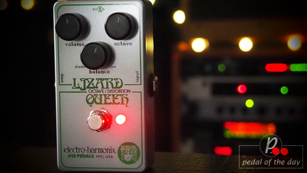Electro-Harmonix & JHS Pedals Lizard Queen Octave Fuzz Distortion