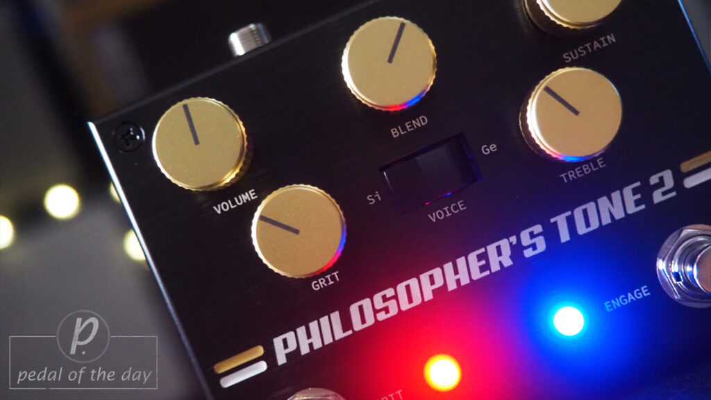 Pigtronix Philosopher's Tone 2 Compression Sustainer with Grit 2