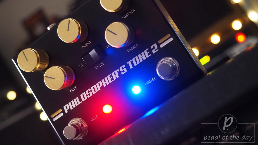 Pigtronix Philosopher's Tone 2 Compression Sustainer with Grit 4